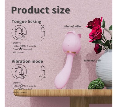 Rose Licking Vibrator